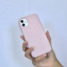 Coque Biodégradable Rose pour iPhone 12