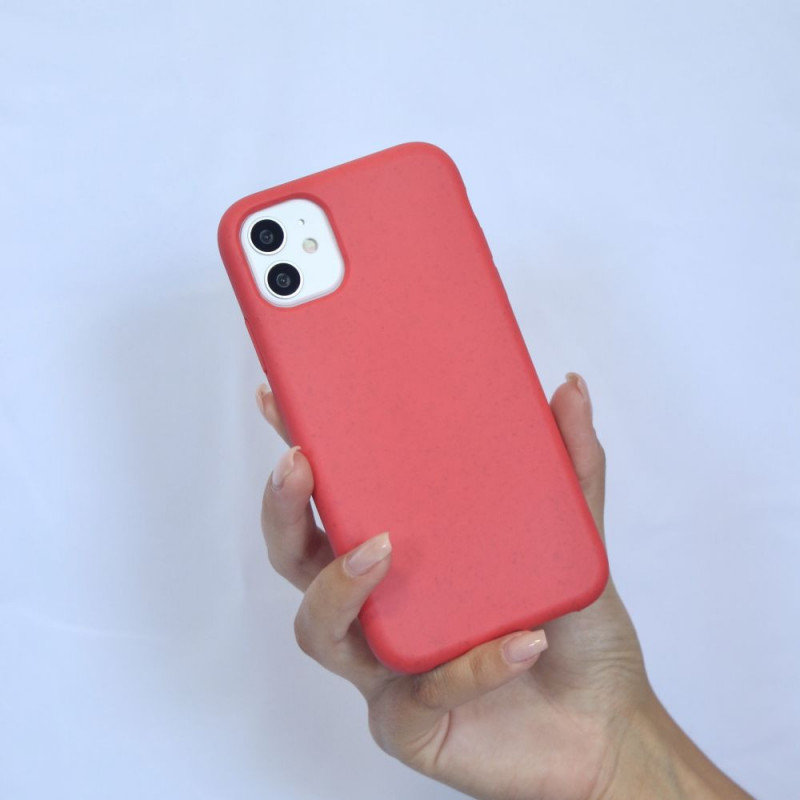 Coque Biodégradable Rouge pour iPhone 12 Pro Max